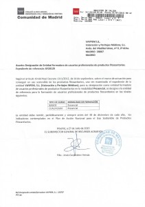 autorización del curso de fitosanitarios